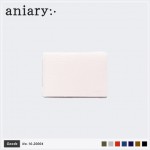【aniary|アニアリ】ウェーブレザー カードケース 16-20004-WH