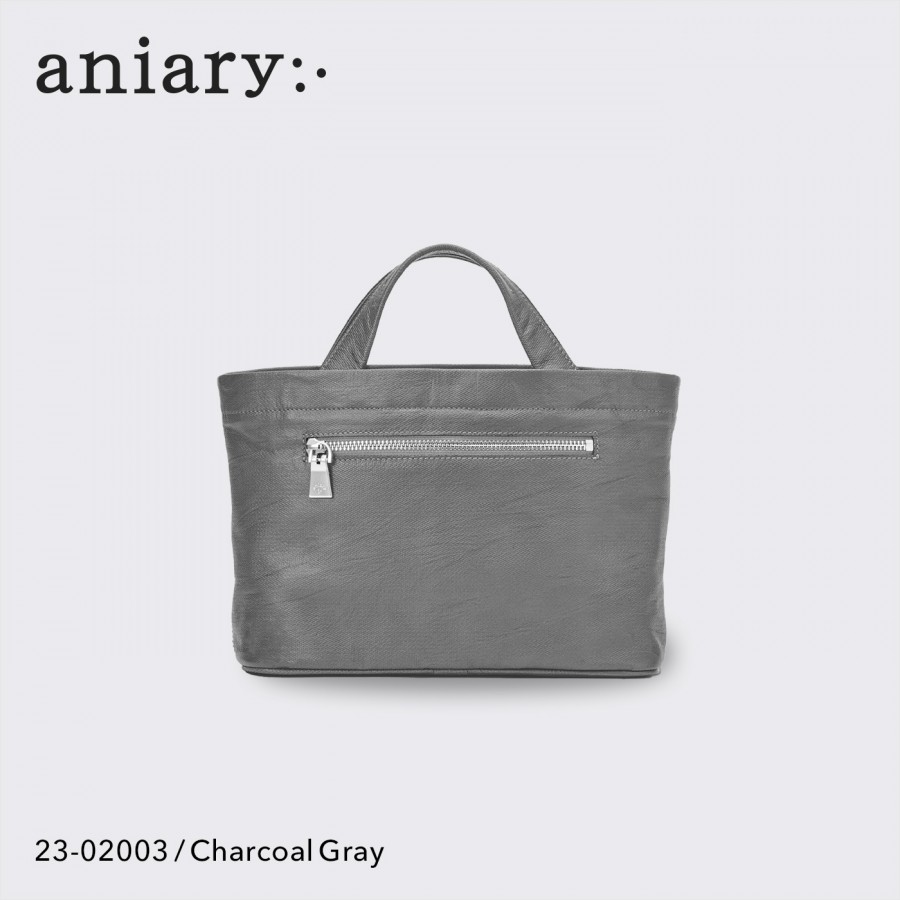 aniary トートバッグ ミニトート（クロッシングレザー） メンズ