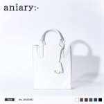 【aniary|アニアリ】リアリティレザー トートバッグ 28-02002-WH