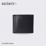 【正規取扱店】ポイント10倍【aniary アニアリ】ジー-フィルム レザー 牛革 本革 ウォレット メンズ【ギフト】日本製 34-20000-bk