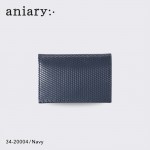 【正規取扱店】ポイント10倍【aniary アニアリ】ジー-フィルム レザー 牛革 本革 カードケース 名刺入れ メンズ【ギフト】日本製 34-20004-nv