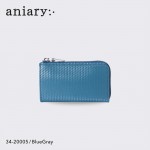 【正規取扱店】ポイント10倍【aniary アニアリ】ジー-フィルム レザー 牛革 本革 キーケース メンズ【ギフト】日本製 34-20005-blgy