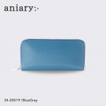 【正規取扱店】ポイント10倍【aniary アニアリ】ジー-フィルム レザー 牛革 本革 ウォレット メンズ【ギフト】日本製 34-20019-blgy