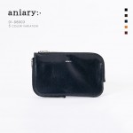【aniary|アニアリ】アンティークレザー クラッチバッグ 01-08003-DBL