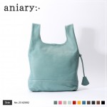 【aniary|アニアリ】クロッシングレザー トートバッグ 23-02002-BLGY