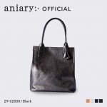 【aniary|アニアリ】メタリックレザー トートバッグ 29-02000-BK