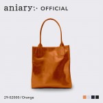 【aniary|アニアリ】メタリックレザー トートバッグ 29-02000-OR