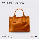 【aniary|アニアリ】メタリックレザー トートバッグ 29-02001-OR