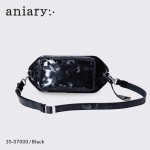【正規取扱店】【aniary アニアリ】シー-フィルム レザー 牛革 本革 ボディバッグ ビジネス 通勤 メンズ【ギフト】日本製 35-07000-bk