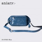 【正規取扱店】【aniary アニアリ】シー-フィルム レザー 牛革 本革 ボディバッグ ビジネス 通勤 メンズ【ギフト】日本製 35-07000-bl