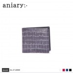 【aniary|アニアリ】ティントエンボシングレザー ウォレット 27-20000-NV