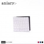 【aniary|アニアリ】ティントエンボシングレザー ウォレット 27-20000-WH