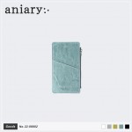 【aniary|アニアリ】ルーガレザー マルチケース 22-08002-BL
